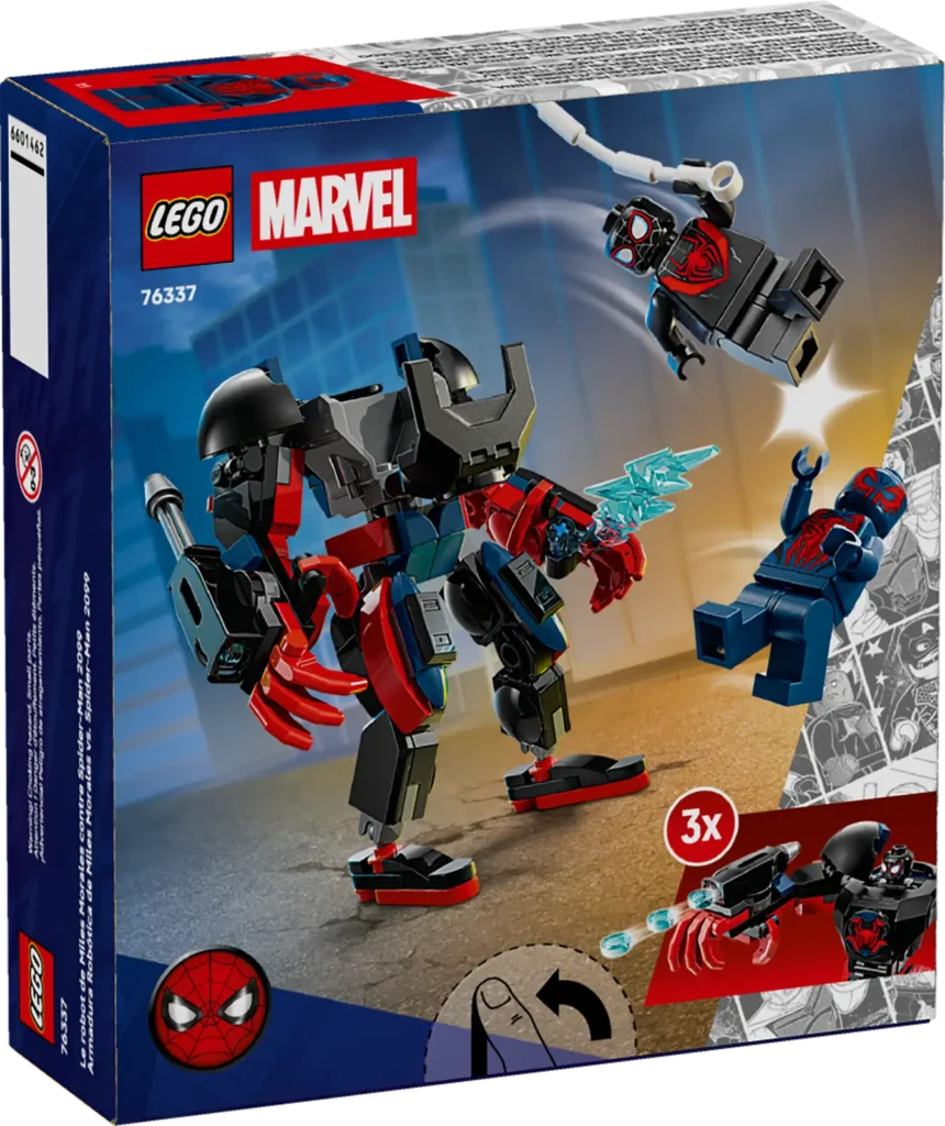 LEGO Marvel 76337 Robot Milesa Moralesa vs. Spider-Man 2099
