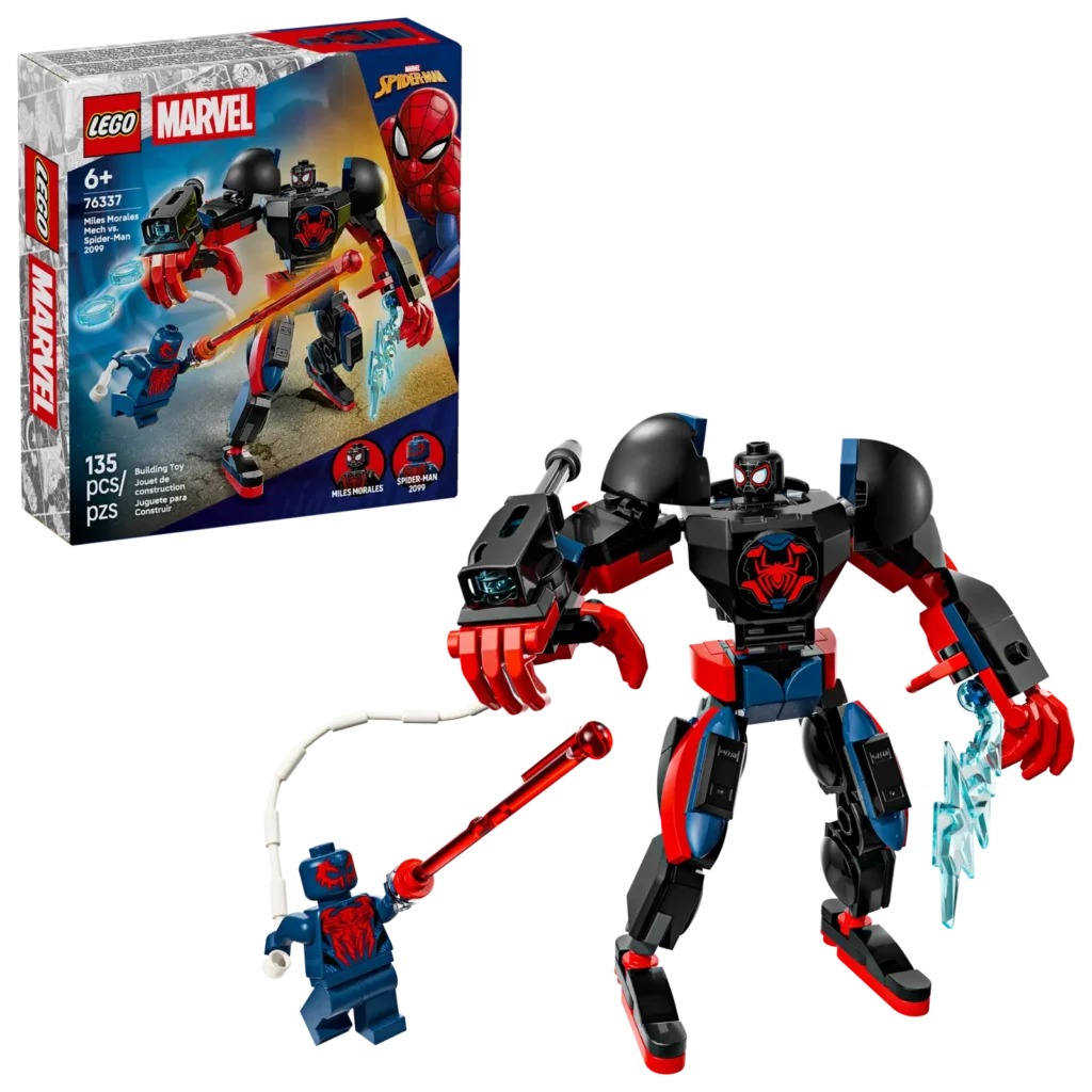 LEGO Marvel 76337 Robot Milesa Moralesa vs. Spider-Man 2099