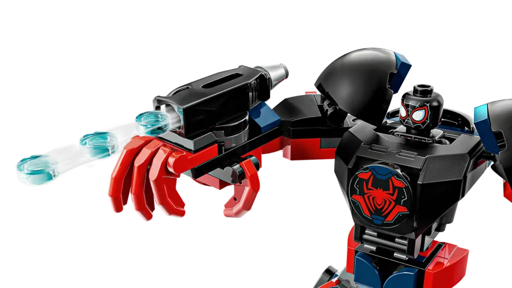 LEGO Marvel 76337 Robot Milesa Moralesa vs. Spider-Man 2099