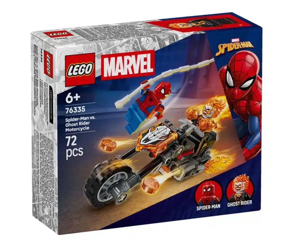LEGO Marvel 76335 Spider-Man vs. Ghost Rider na motorke