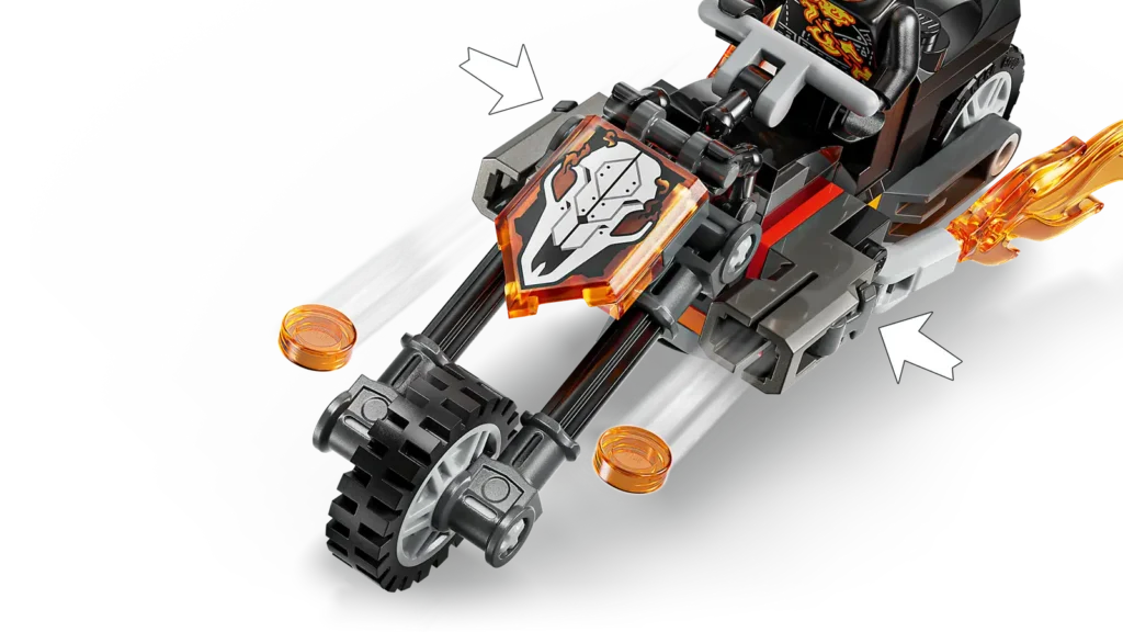 LEGO Marvel 76335 Spider-Man vs. Ghost Rider na motorke