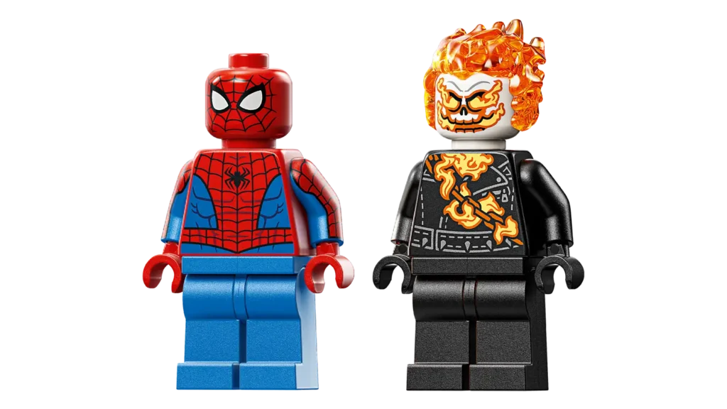 LEGO Marvel 76335 Spider-Man vs. Ghost Rider na motorke