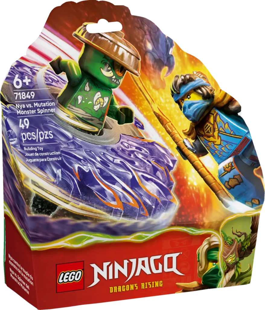 LEGO® NINJAGO 71849 Nya vs. spinner mutantnej príšery