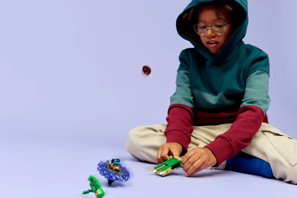 LEGO® NINJAGO 71849 Nya vs. spinner mutantnej príšery