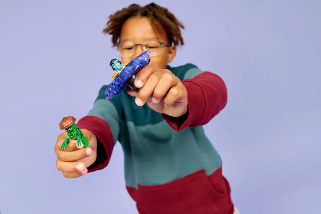 LEGO® NINJAGO 71849 Nya vs. spinner mutantnej príšery