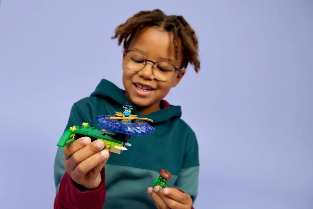 LEGO® NINJAGO 71849 Nya vs. spinner mutantnej príšery