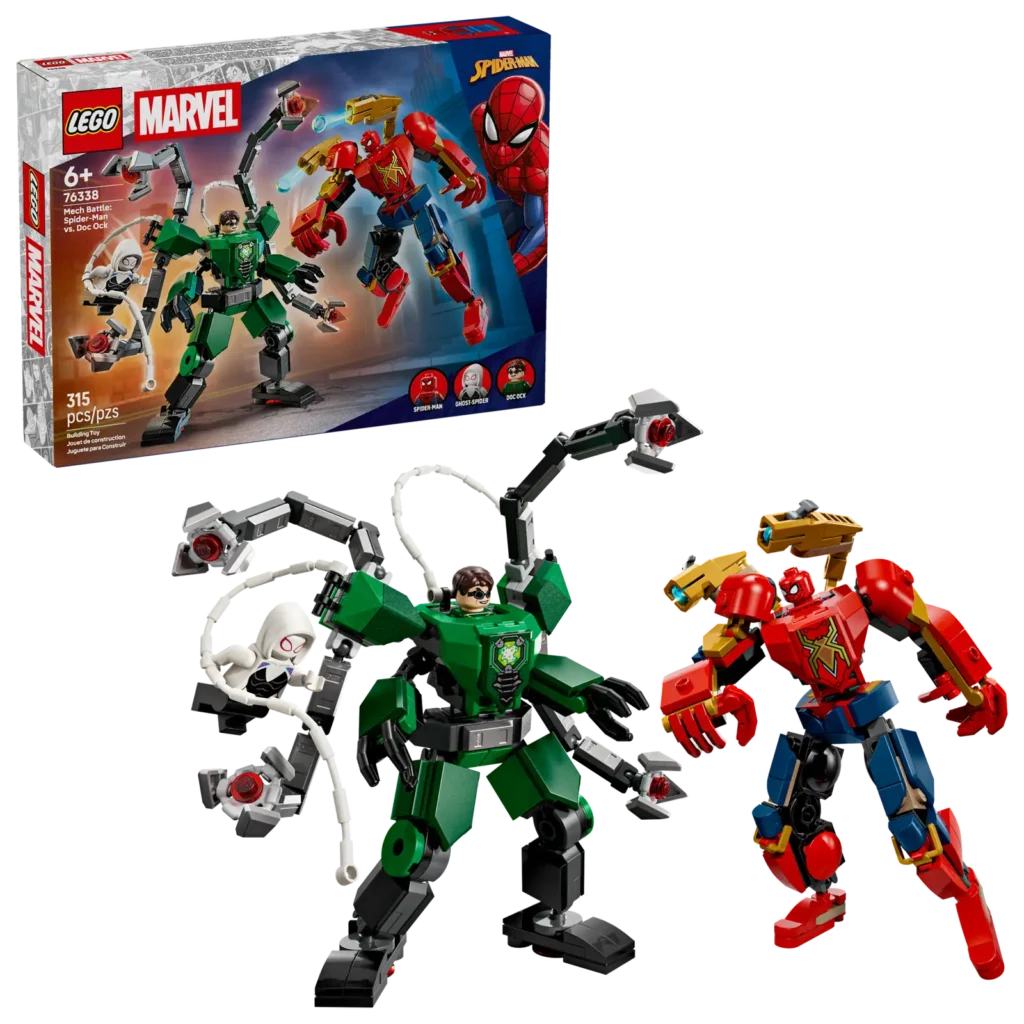 LEGO Marvel 76338 Bitka robotov: Spider-Man vs. Doc Ock