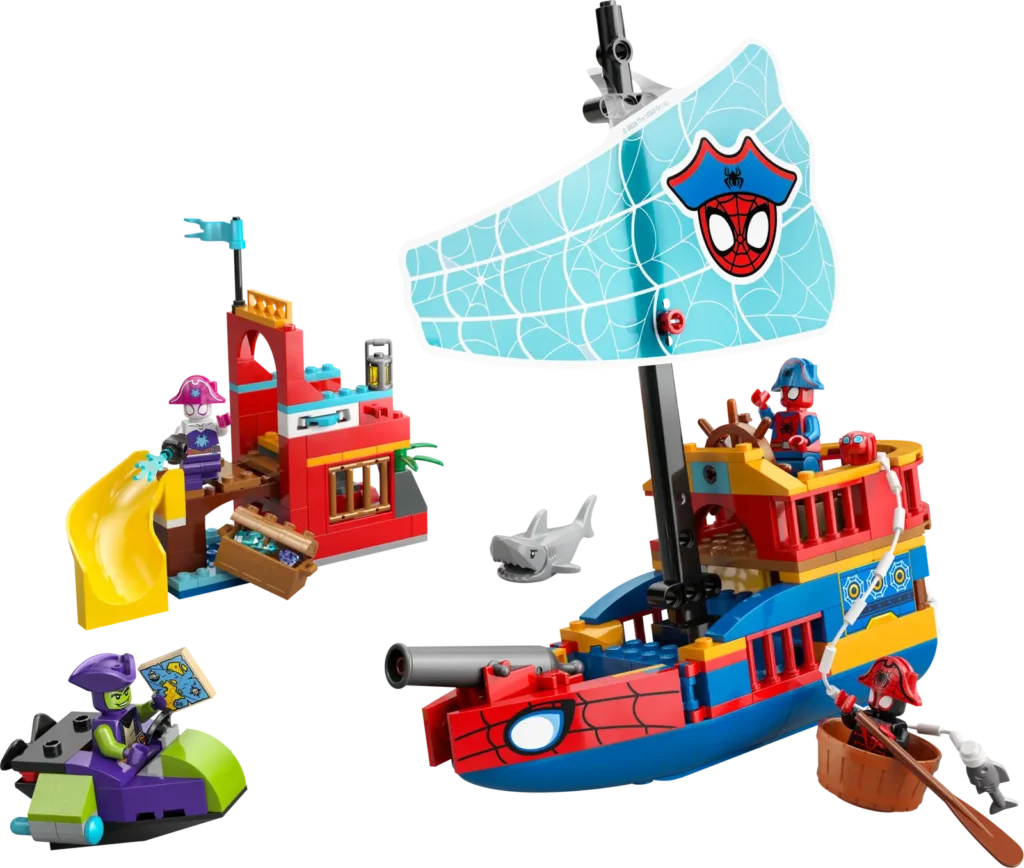 LEGO Marvel 11208 Pirátska loď Spideyho tímu