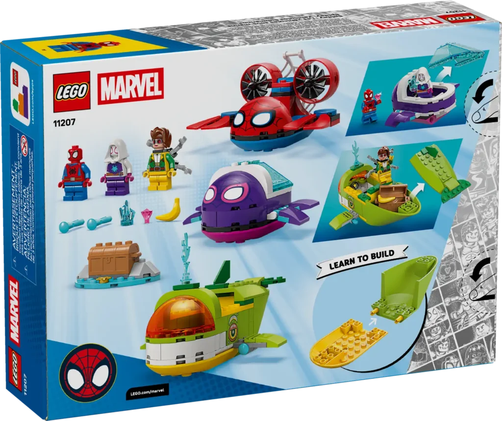 LEGO Marvel 11207 Spidey: Podmorské vozidlá