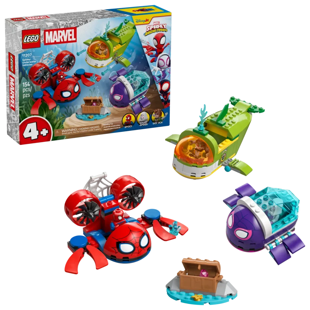 LEGO Marvel 11207 Spidey: Podmorské vozidlá