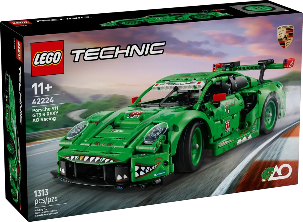 LEGO Technic 42224 Auto Porsche 911 GT3 R REXY AO Racing