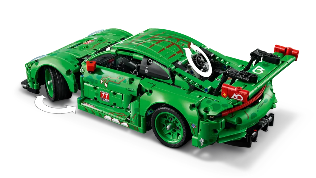 LEGO Technic 42224 Auto Porsche 911 GT3 R REXY AO Racing