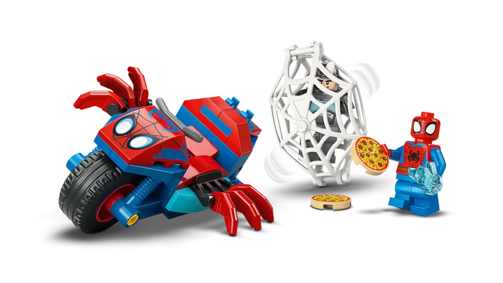 LEGO Marvel 11206 Spidey na motorke vs. Rhino