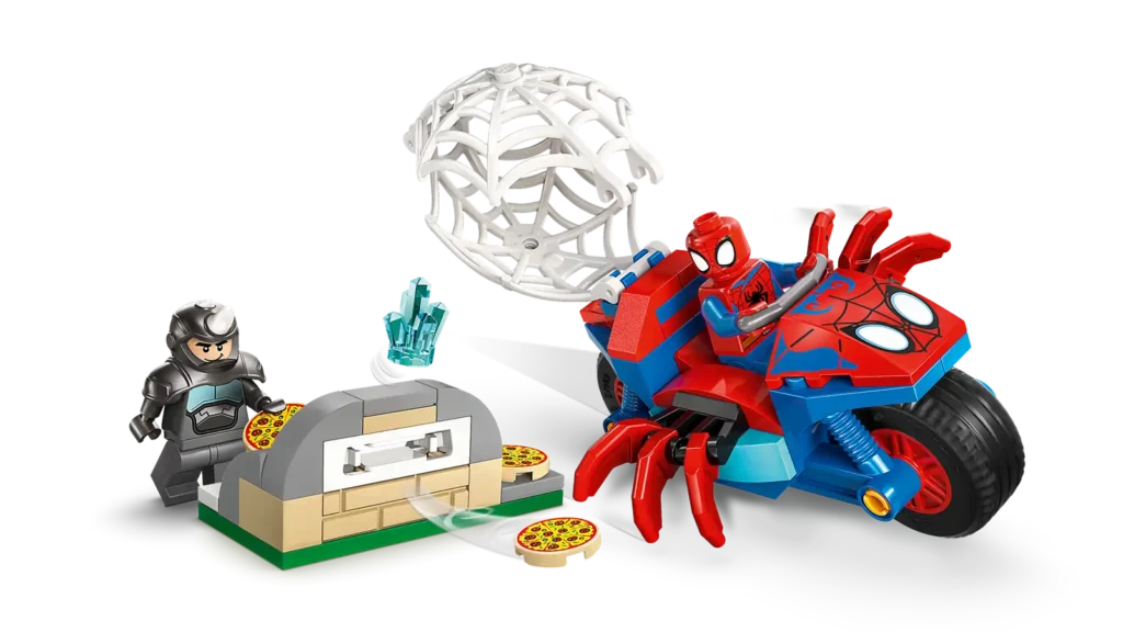 LEGO Marvel 11206 Spidey na motorke vs. Rhino