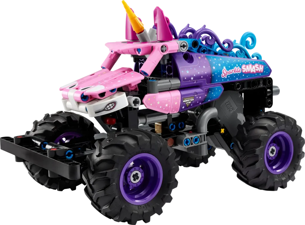 LEGO Technic 42220 Monster Jam Sparkle Smash s naťahovacím motorom