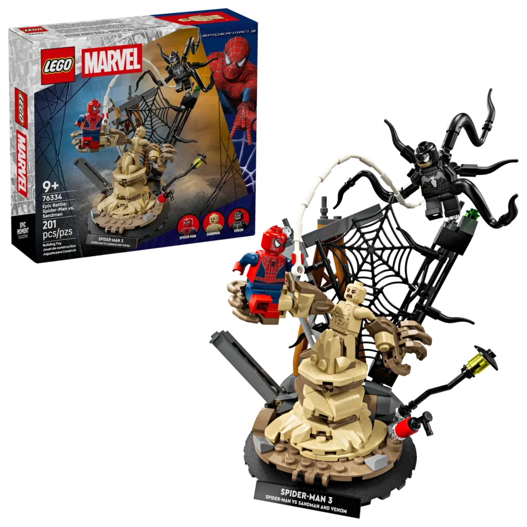 LEGO Marvel 76334 Epický súboj: Spider-Man vs. Sandman