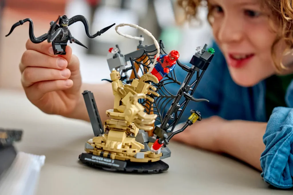 LEGO Marvel 76334 Epický súboj: Spider-Man vs. Sandman
