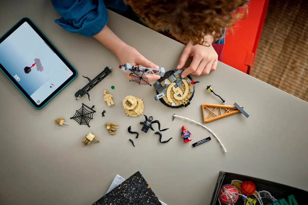 LEGO Marvel 76334 Epický súboj: Spider-Man vs. Sandman