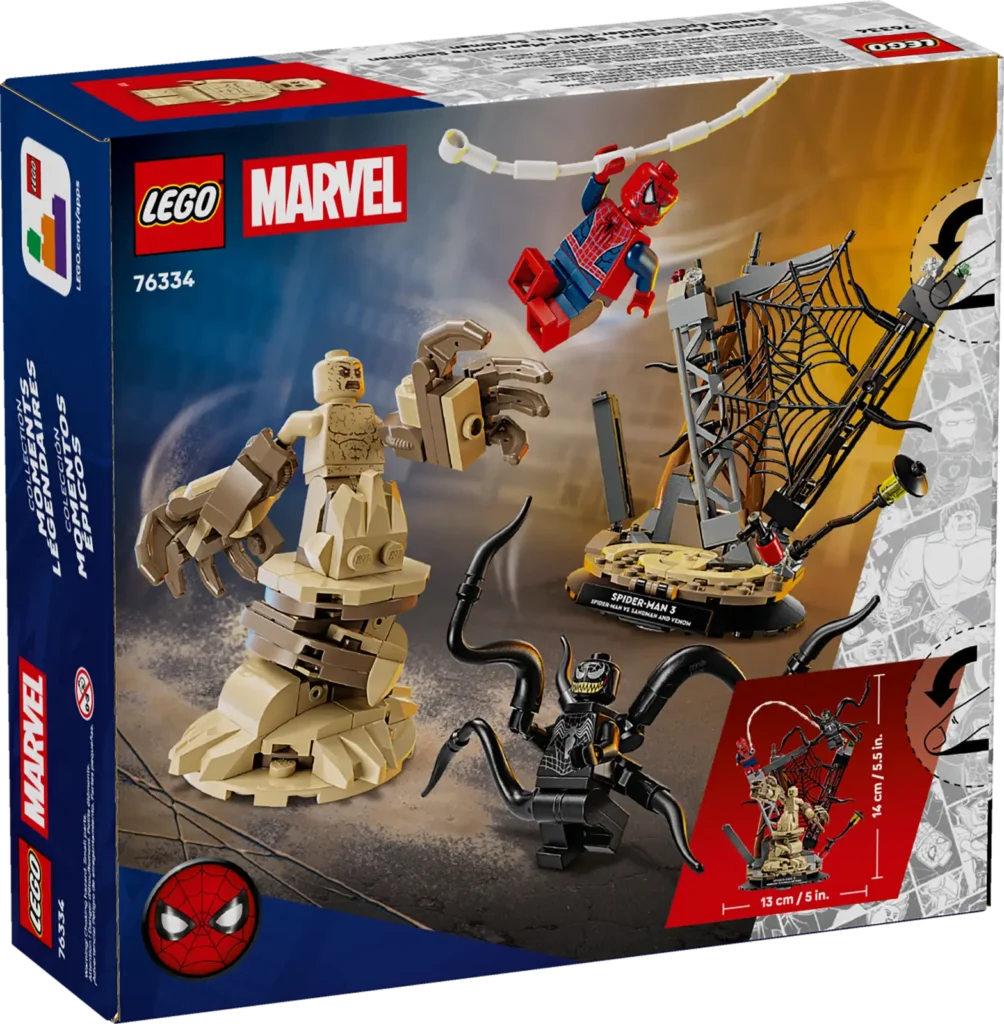 LEGO Marvel 76334 Epický súboj: Spider-Man vs. Sandman