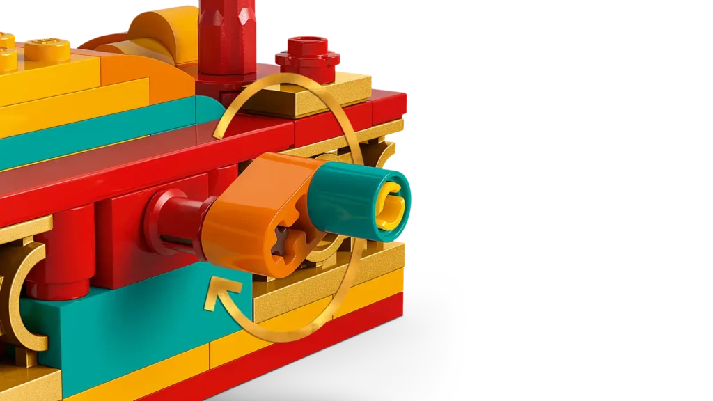 LEGO® 80119 Zvitok s obrazom cválajúcich koní