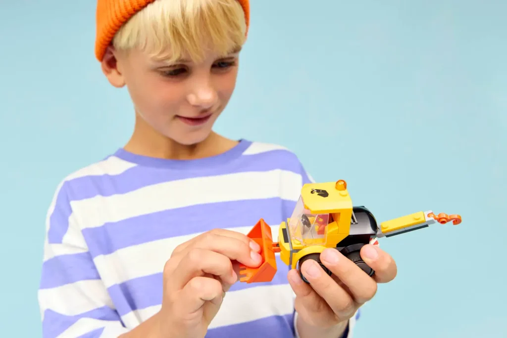 LEGO City 60483 Autíčka – Stavebný nakladač