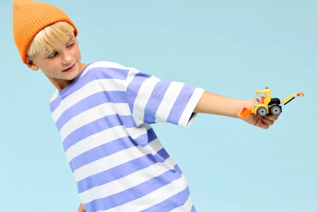 LEGO City 60483 Autíčka – Stavebný nakladač