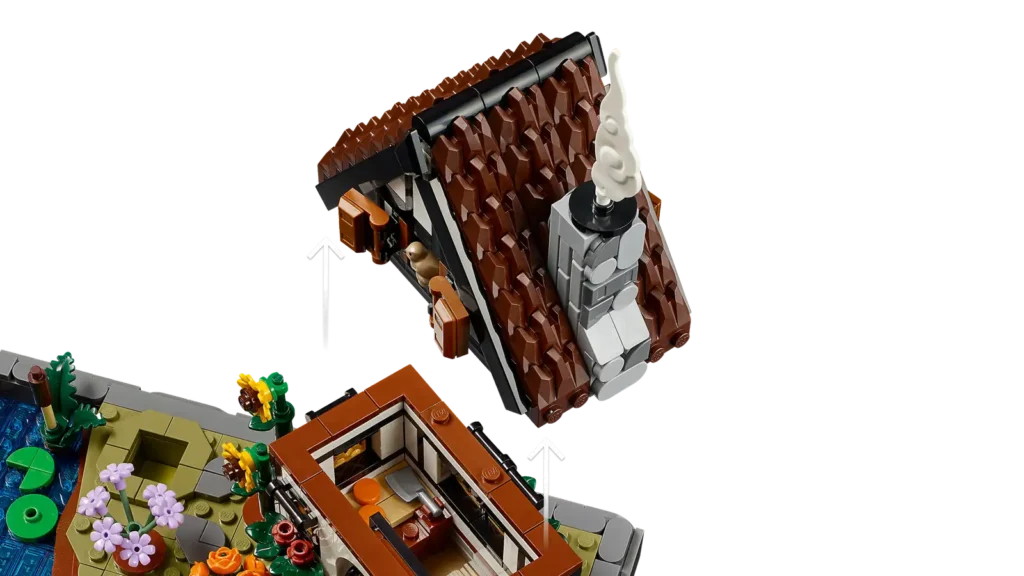 LEGO Icons 11372 Chata a jesenná záhrada