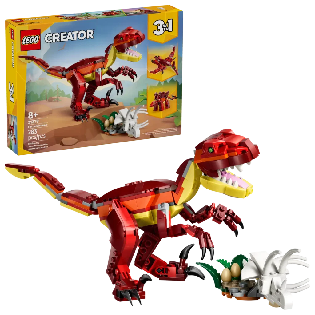 LEGO Creator 3v1 31379 Divoký dinosaurus