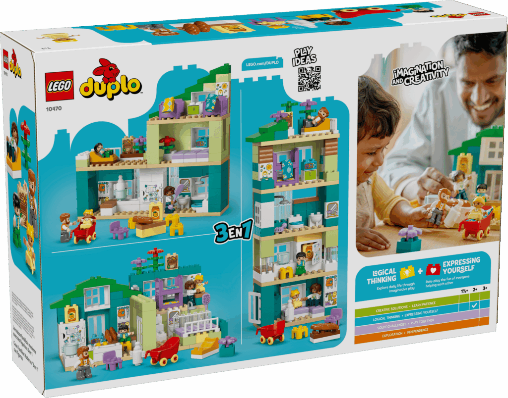 LEGO Duplo 10470 Moderný rodinný dom 3 v 1 s figúrkami