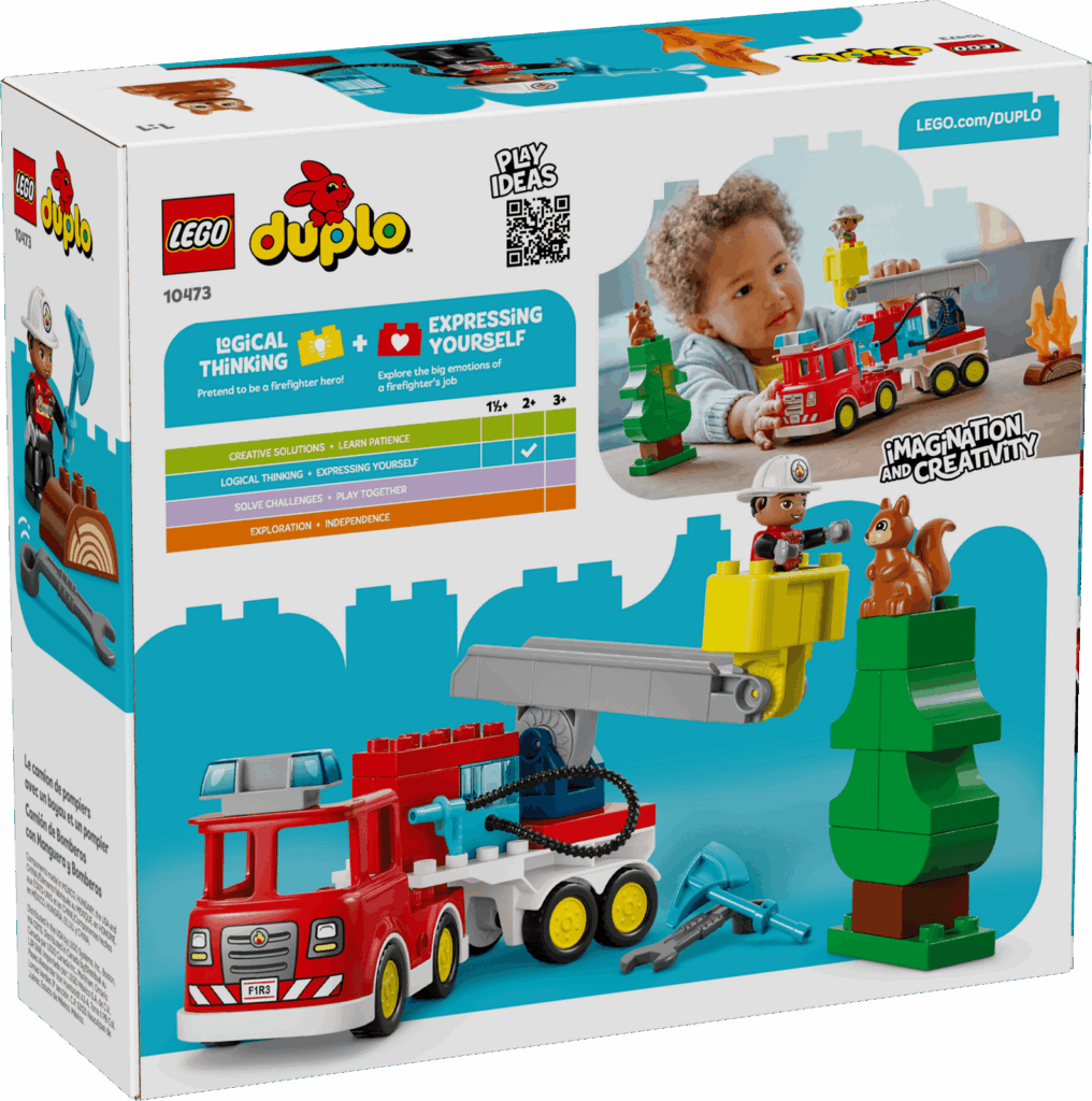 LEGO Duplo 10473 Hasičské auto s hadicou a hasičom