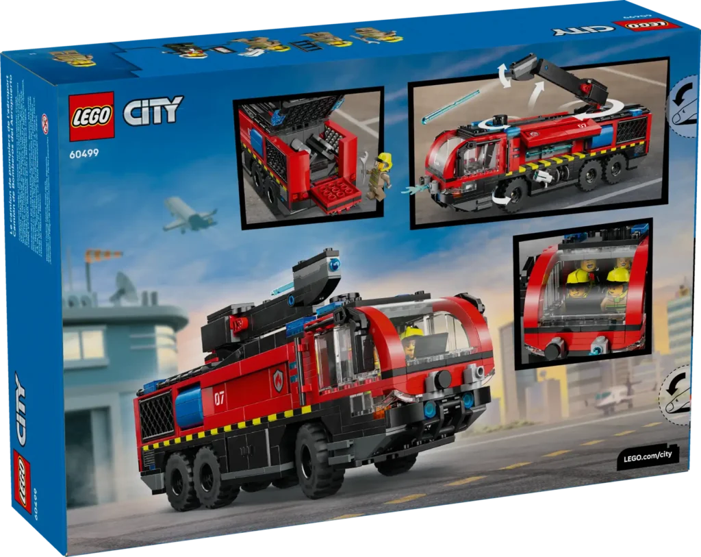 LEGO City 60499 Letiskové hasičské auto