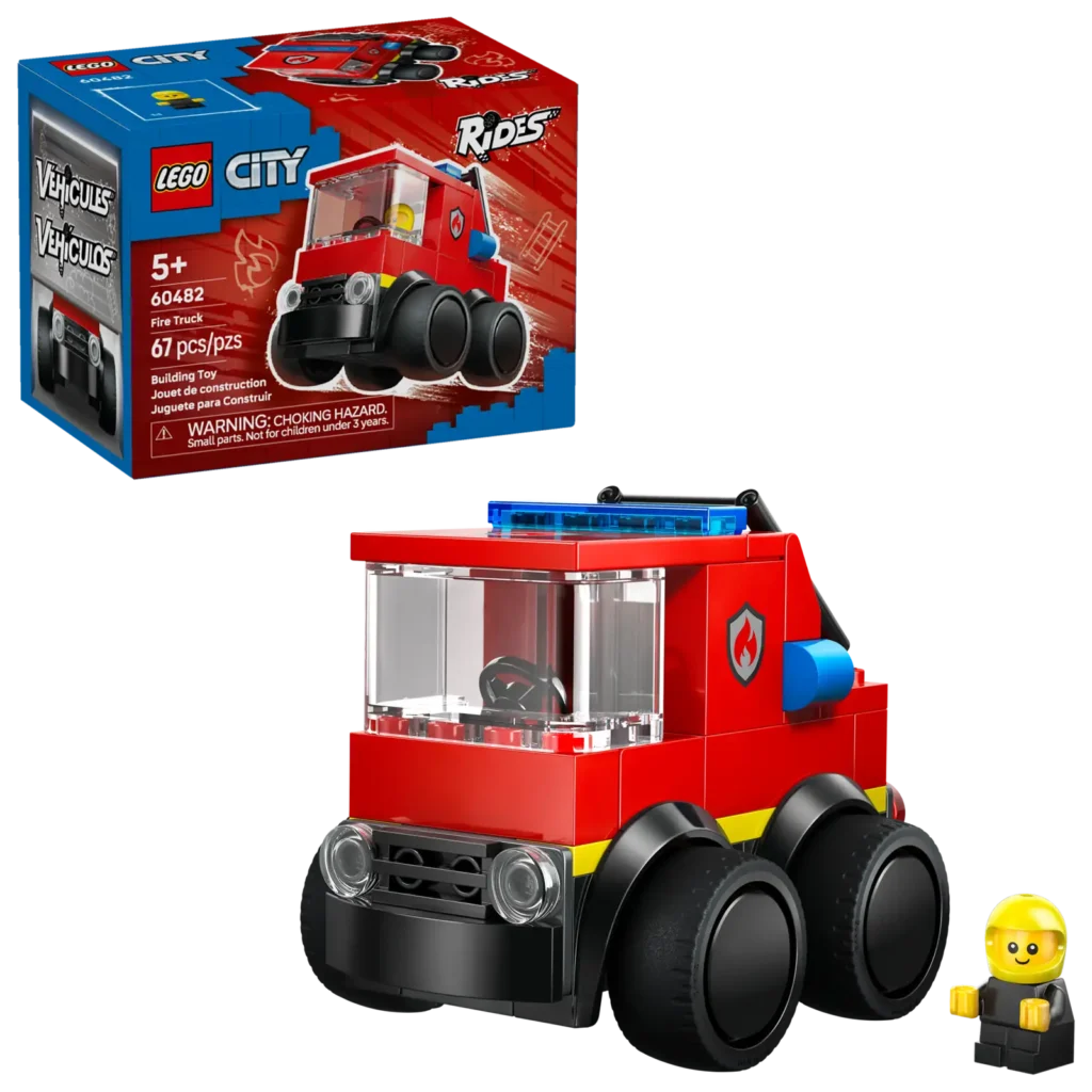LEGO City 60482 Autíčka – Hasičské auto