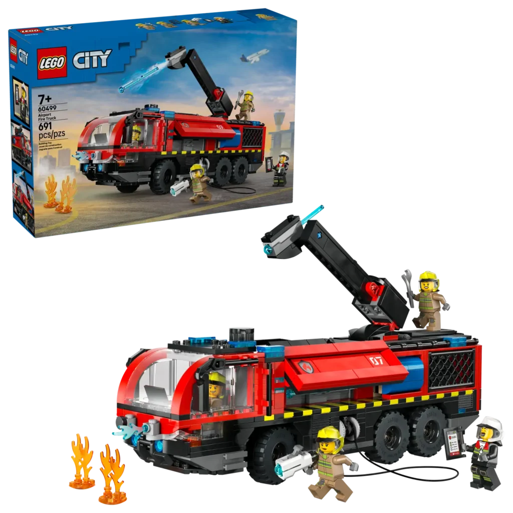 LEGO City 60499 Letiskové hasičské auto