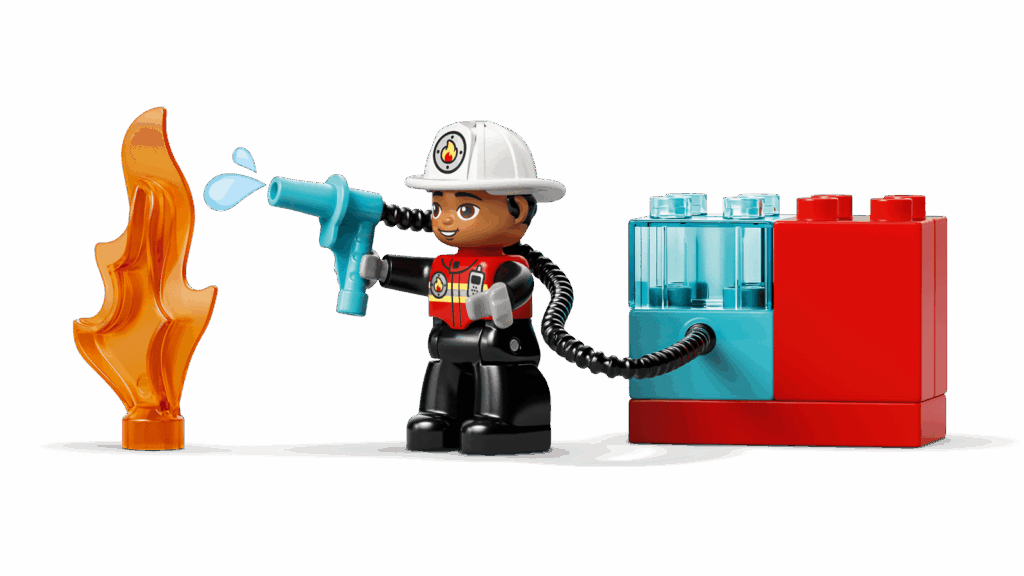 LEGO Duplo 10473 Hasičské auto s hadicou a hasičom