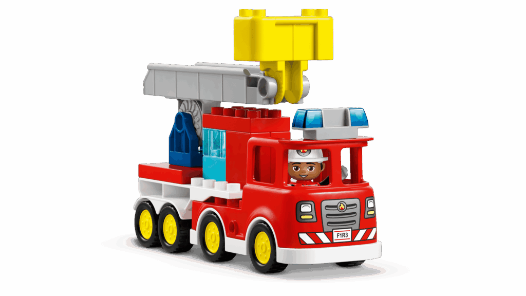 LEGO Duplo 10473 Hasičské auto s hadicou a hasičom