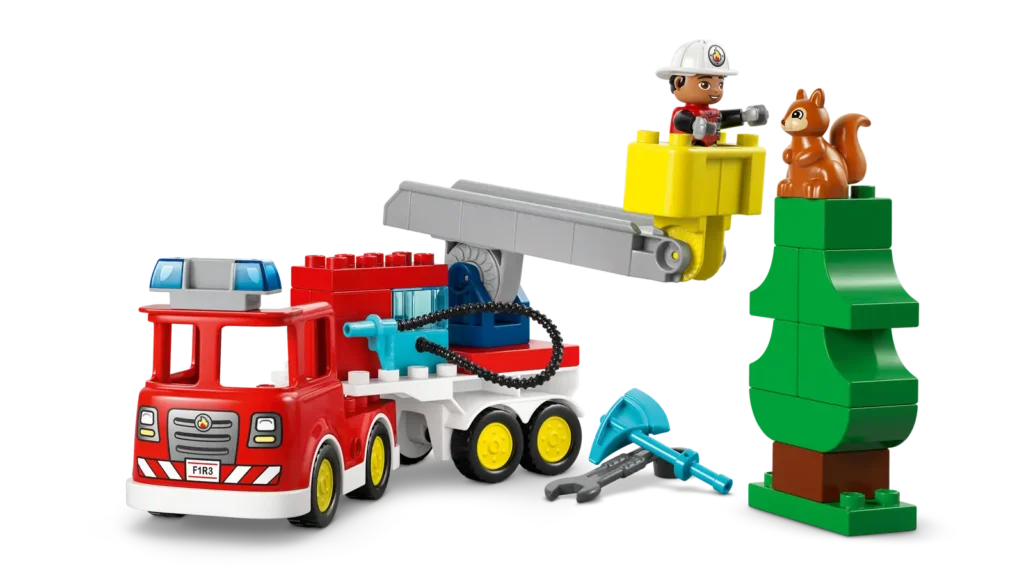 LEGO Duplo 10473 Hasičské auto s hadicou a hasičom