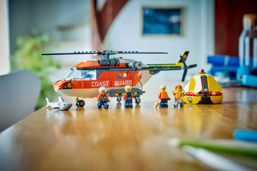 LEGO City 60503 Helikoptéra pobrežnej hliadky