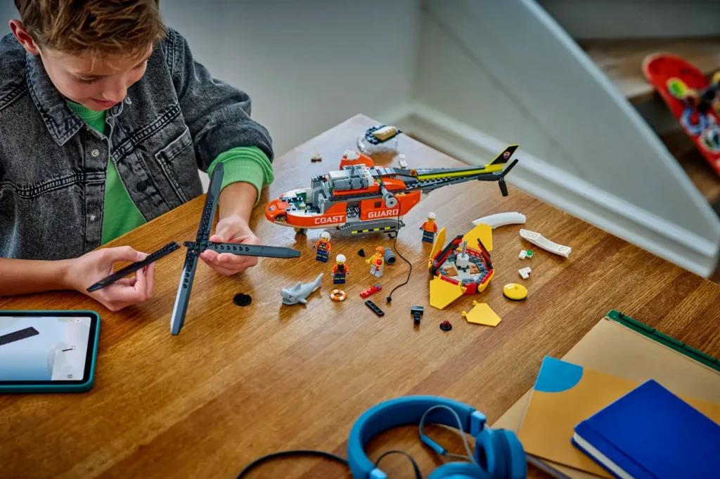 LEGO City 60503 Helikoptéra pobrežnej hliadky
