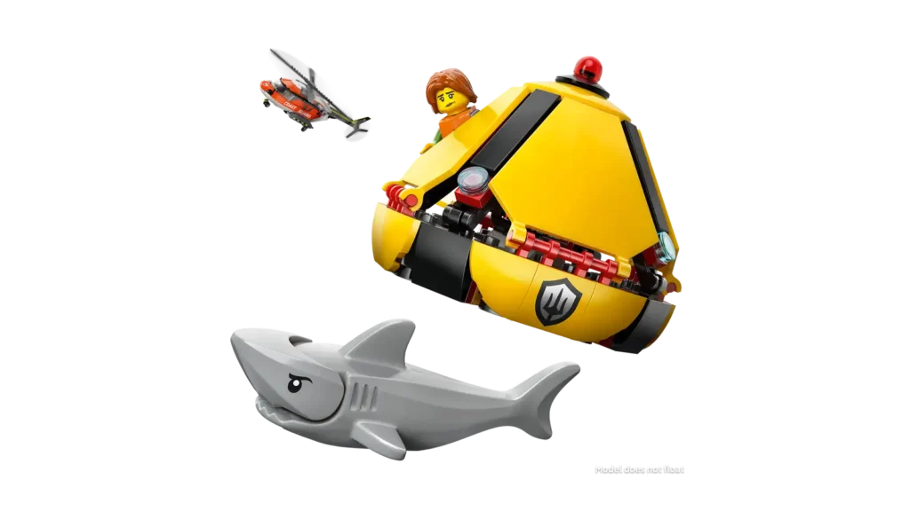 LEGO City 60503 Helikoptéra pobrežnej hliadky