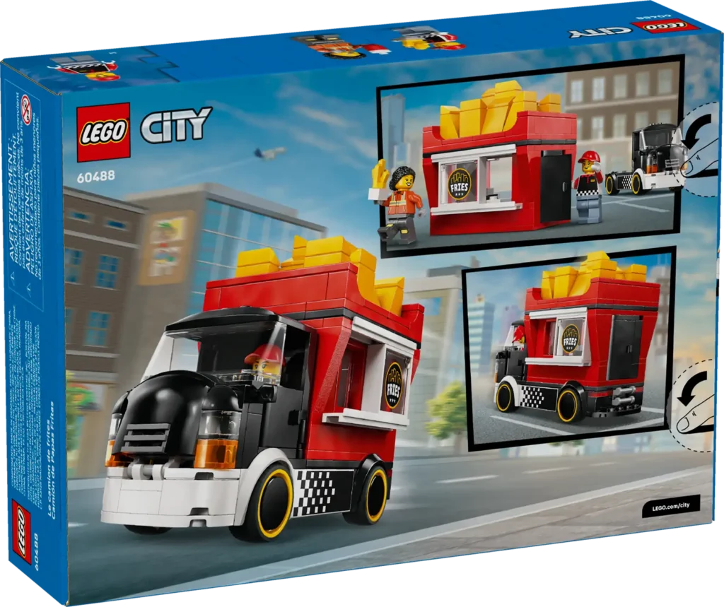 LEGO City 60488 Pojazdné občerstvenie s hranolkami