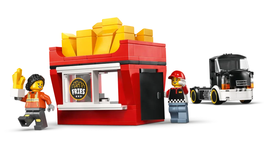 LEGO City 60488 Pojazdné občerstvenie s hranolkami