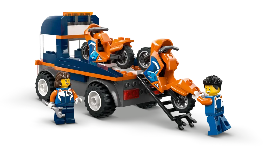 LEGO City 60491 Kamión na prepravu motoriek