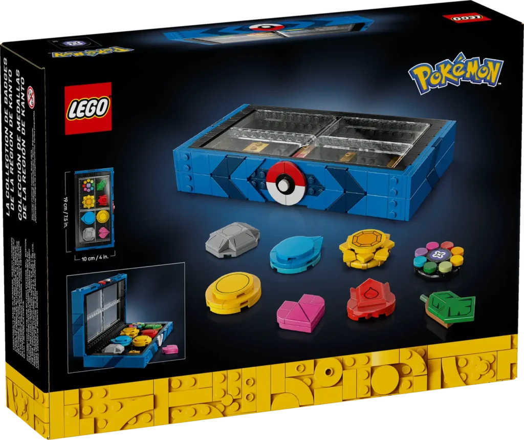 LEGO Pokémon 40892 Zbierka odznakov regiónu Kanto