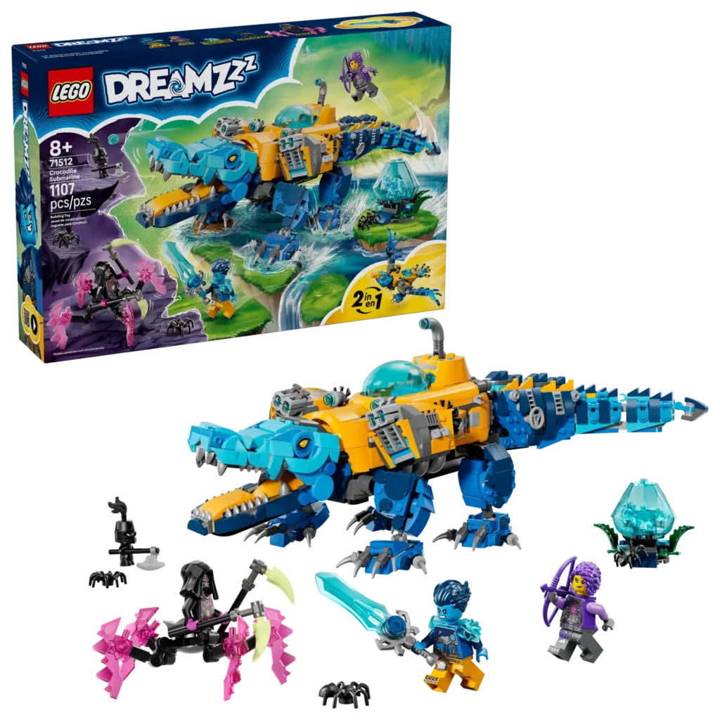LEGO Dreamzzz 71512 Krokodília ponorka