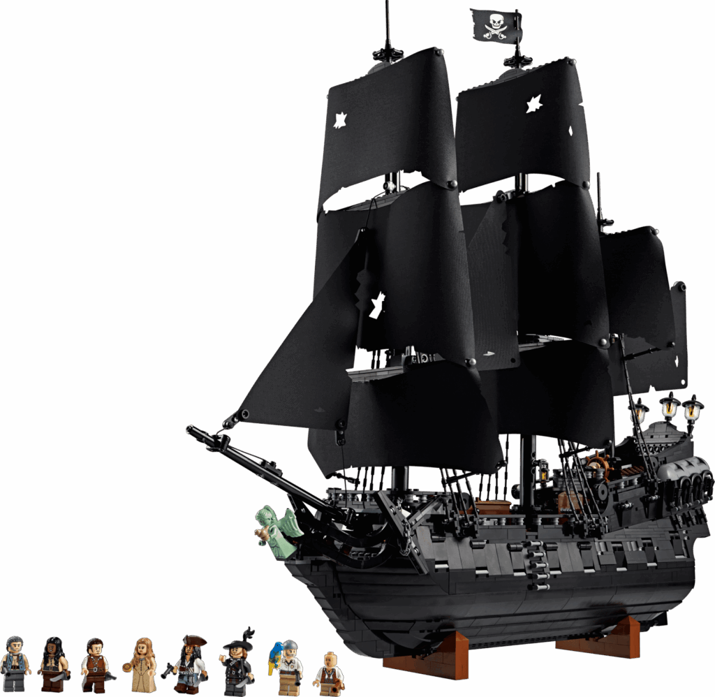 LEGO Icons 10365 Pirátska loď kapitána Jacka Sparrowa