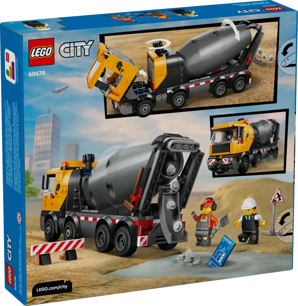 LEGO City 60478 Miešačka