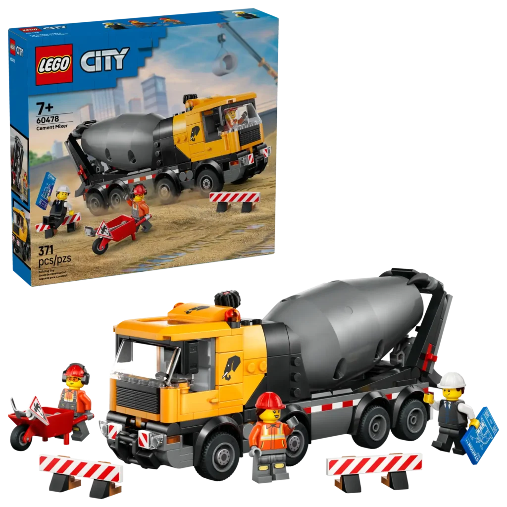 LEGO City 60478 Miešačka