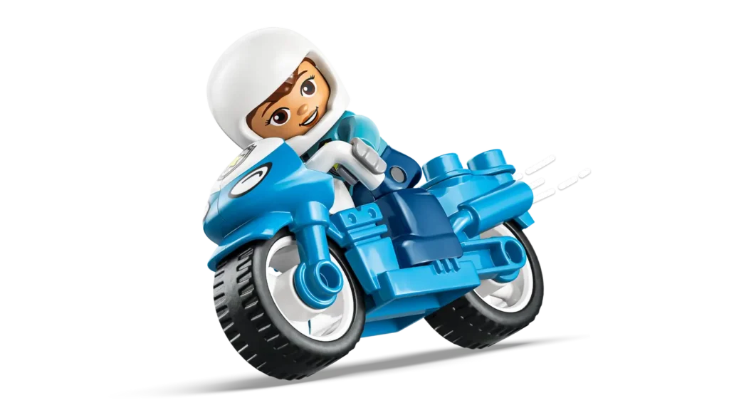 LEGO Duplo 10471 Modrá policajná motorka