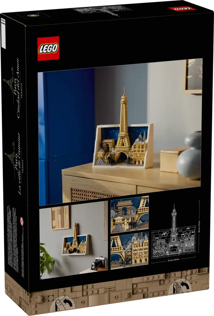 LEGO Architecture 21064 Paríž – mesto lásky