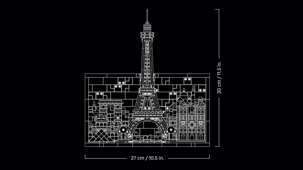 LEGO Architecture 21064 Paríž – mesto lásky